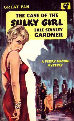 The case of the sulky girl by Erle Stanley Gardner cover