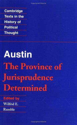 The province of jurisprudence determined
