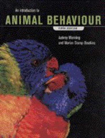An introduction to animal behaviour by Aubrey Manning, DAWKINS cover