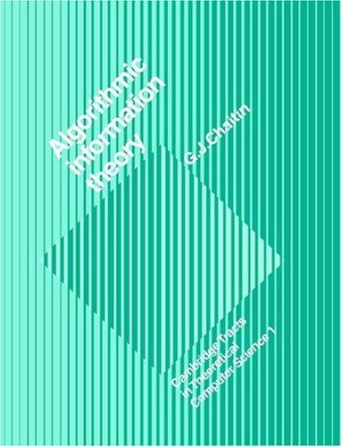 Algorithmic information theory