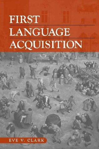 First language acquisition