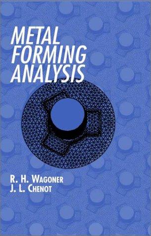 Metal forming analysis