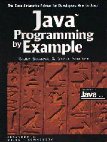 Java programming by example