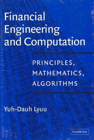 Financial Engineering and Computation
