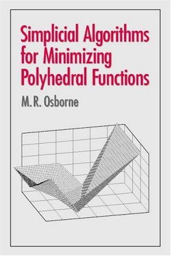 Simplicial Algorithms for Minimizing Polyhedral Functions