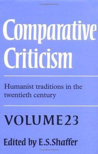 Comparative Criticism
