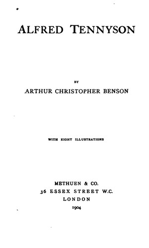 Alfred Tennyson