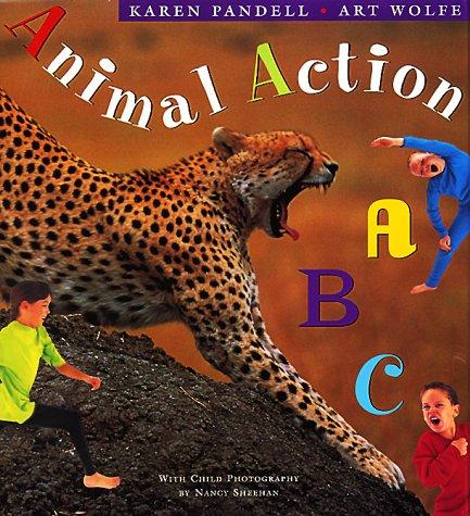 Animal action ABC by Karen Pandell cover