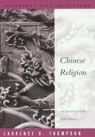 Chinese religion by Laurence G. Thompson cover