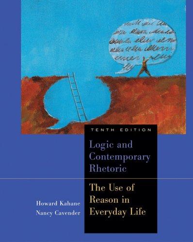 Logic and contemporary rhetoric