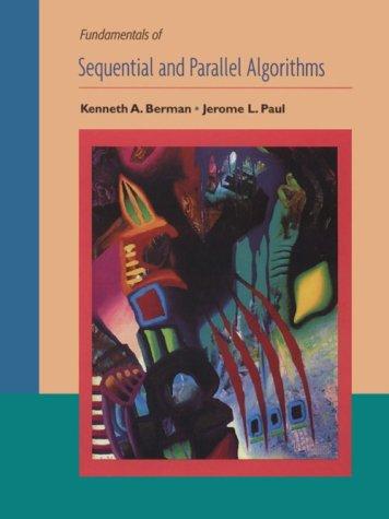 Fundamentals of sequential and parallel algorithms