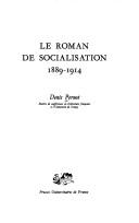 Le roman de socialisation by Denis Pernot cover