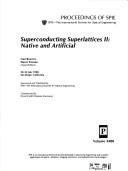 Superconducting Superlattices II Vol. 3476 by Davor Pavuna cover