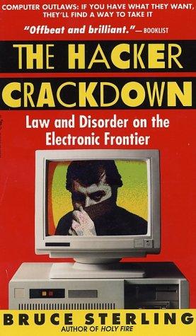The Hacker Crackdown by Bruce Sterling cover
