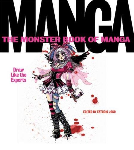 The monster book of manga by Estudio Joso, Fernando Casaus cover
