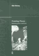 Framing places by Kim Dovey cover