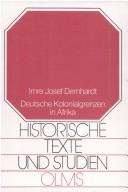 Deutsche Kolonialgrenzen in Afrika by Imre Josef Demhardt cover