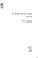La France du XVIe siècle, 1483-1598 by Arlette Jouanna cover
