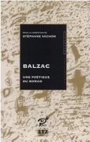 Balzac, une poétique du roman by Groupe d'études balzaciennes. Colloque cover