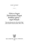 Gíria et argot