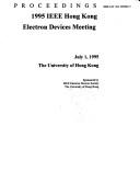 1995 IEEE Hong Kong Electron Devices Meeting