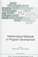 Mathematical methods in program development