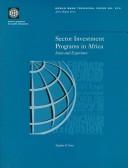Sector investment programs in Africa