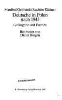 Deutsche in Polen nach 1945 by Manfred Gebhardt cover