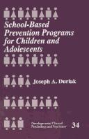 School-based prevention programs for children and adolescents