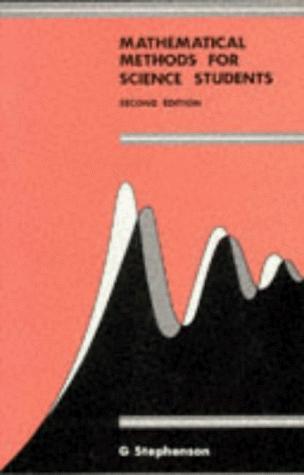 Mathematical methods for science students