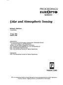 Lidar and atmospheric sensing