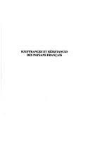 Souffrances et résistances des paysans français by Michèle Salmona cover
