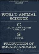 Production of Aquatic Animals by Colin E. Nash, A. J. Novotny cover
