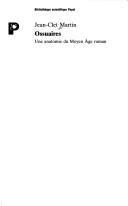 Ossuaires by Jean-Clet Martin cover