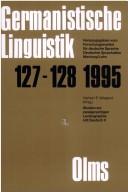 Studien zur zweisprachigen Lexikographie mit Deutsch by Herbert Ernst Wiegand cover