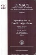 Specification of parallel algorithms