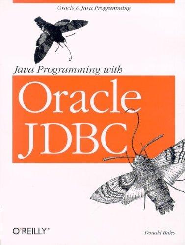 Java programming with Oracle JDBC
