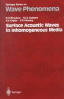 Surface acoustic waves in inhomogeneous media