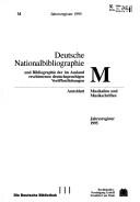 Sammelrichtlinien für die Deutsche Bibliothek by Deutsche Bibliothek (Frankfurt am Main, Germany) cover