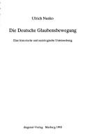 Die Deutsche Glaubensbewegung by Ulrich Nanko cover
