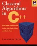 Classical algorithms in C++