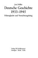 Deutsche Geschichte 1933-1945 by Jost Dülffer cover