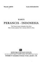 Kamus Perancis-Indonesia by Winarsih Arifin cover