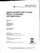 Liquid and Solid State Crystals