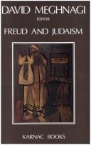 Freud and Judaism by David Meghnagi, Sigmund Freud, Mark Solms cover
