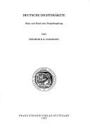 Deutsche Dichterärzte by Theodor Nasemann cover