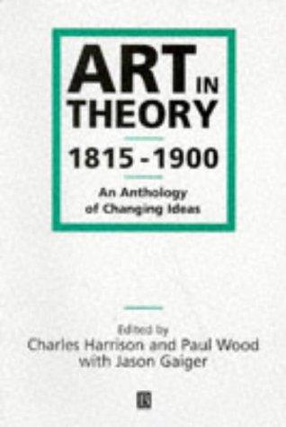 Art in theory, 1815-1900
