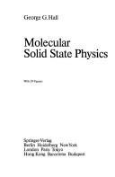 Molecular solid state physics