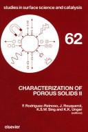 Characterization of porous solids II