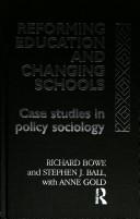 Reforming education and changing schools
